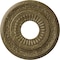 Ekena Millwork Lauren Medallion (Canopies up to 6 1/4"), 20 5/8"OD x 6 1/4"ID x 1 3/8"P, Mississippi Mud Crackle CM20LNMMC - alternate 1